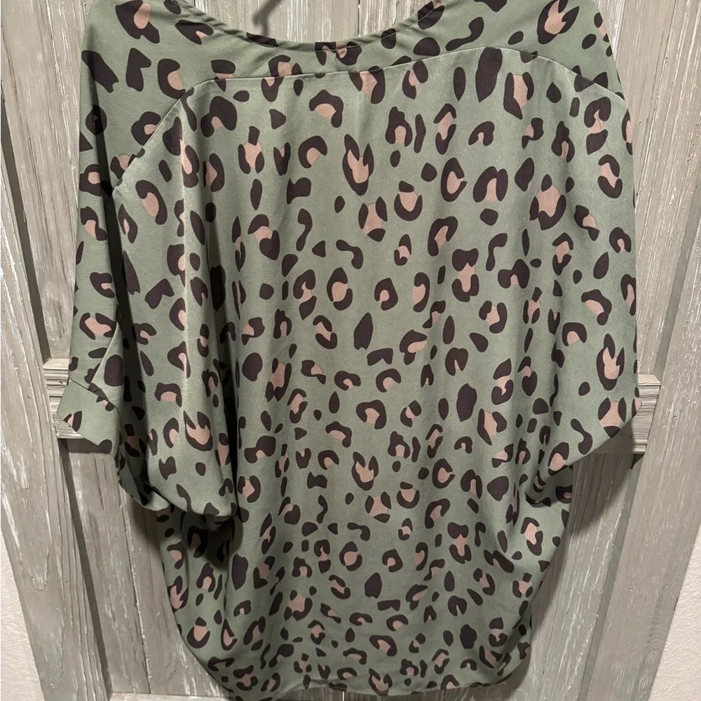 Olive green Jodifl blouse - Picture 3 of 3